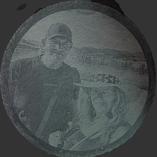 Personalised Photo Slate coasters
