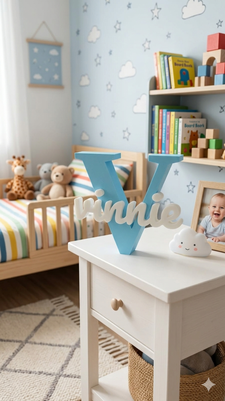 Room Buddy, personalised name sign