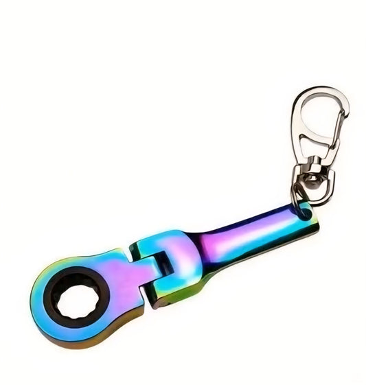 10mm ratchet spanner (wrench) keyring