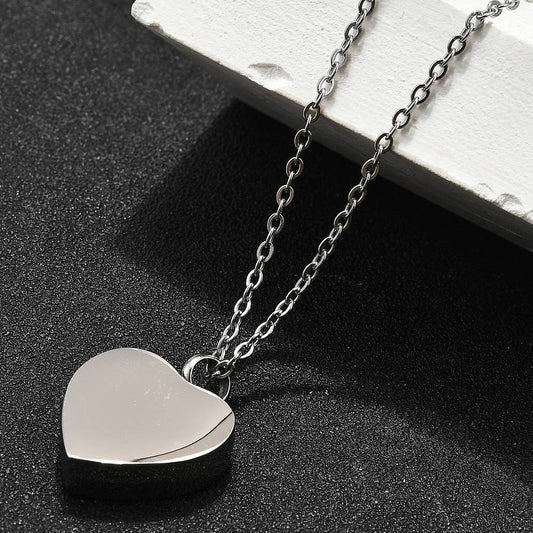 Stainless Steel Ashes Pendant & Chain