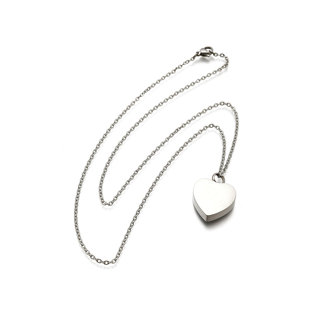Stainless Steel Ashes Pendant & Chain