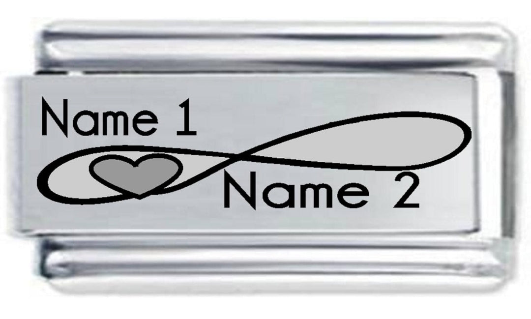 Stainless Steel Italian Charm Bracelet