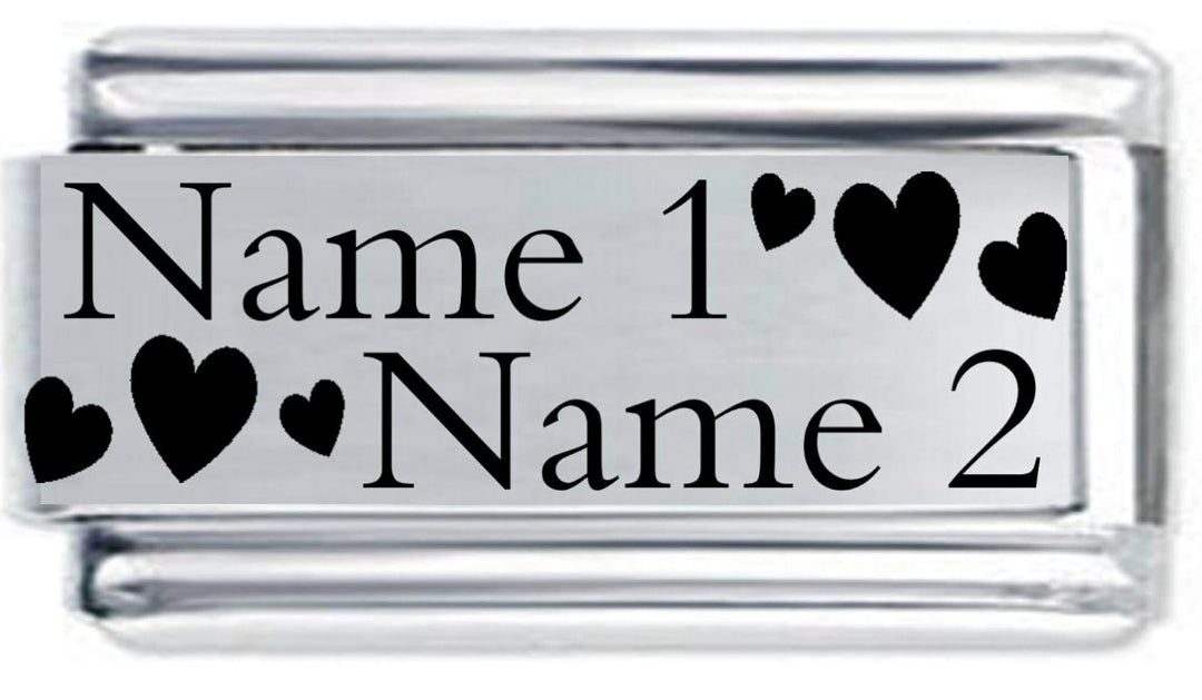 Stainless Steel Italian Charm Bracelet