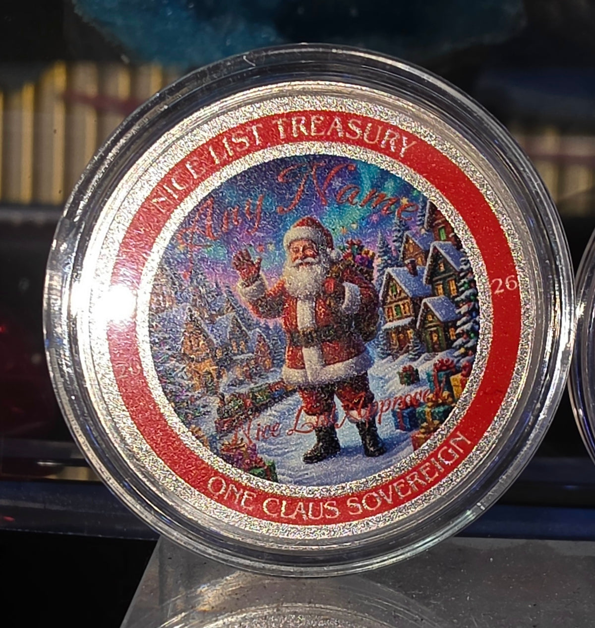 Personalised Christmas Coin