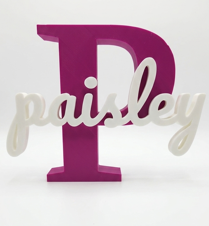 Room Buddy, personalised name sign