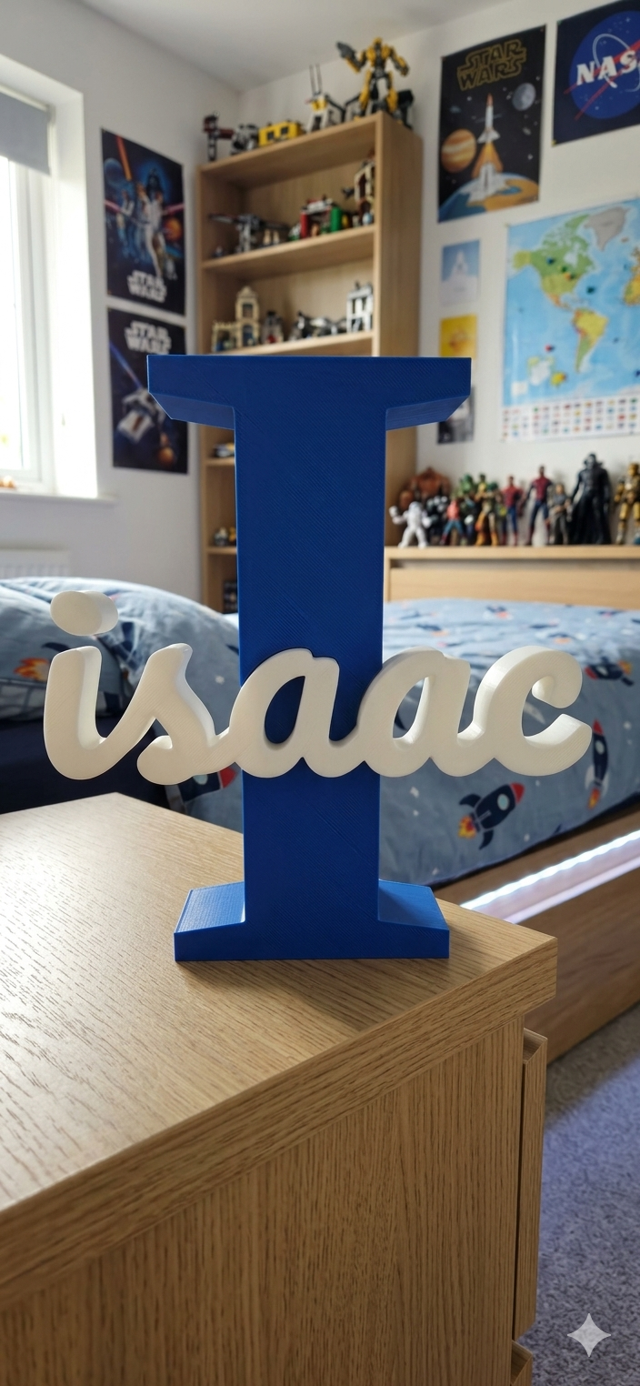 Room Buddy, personalised name sign