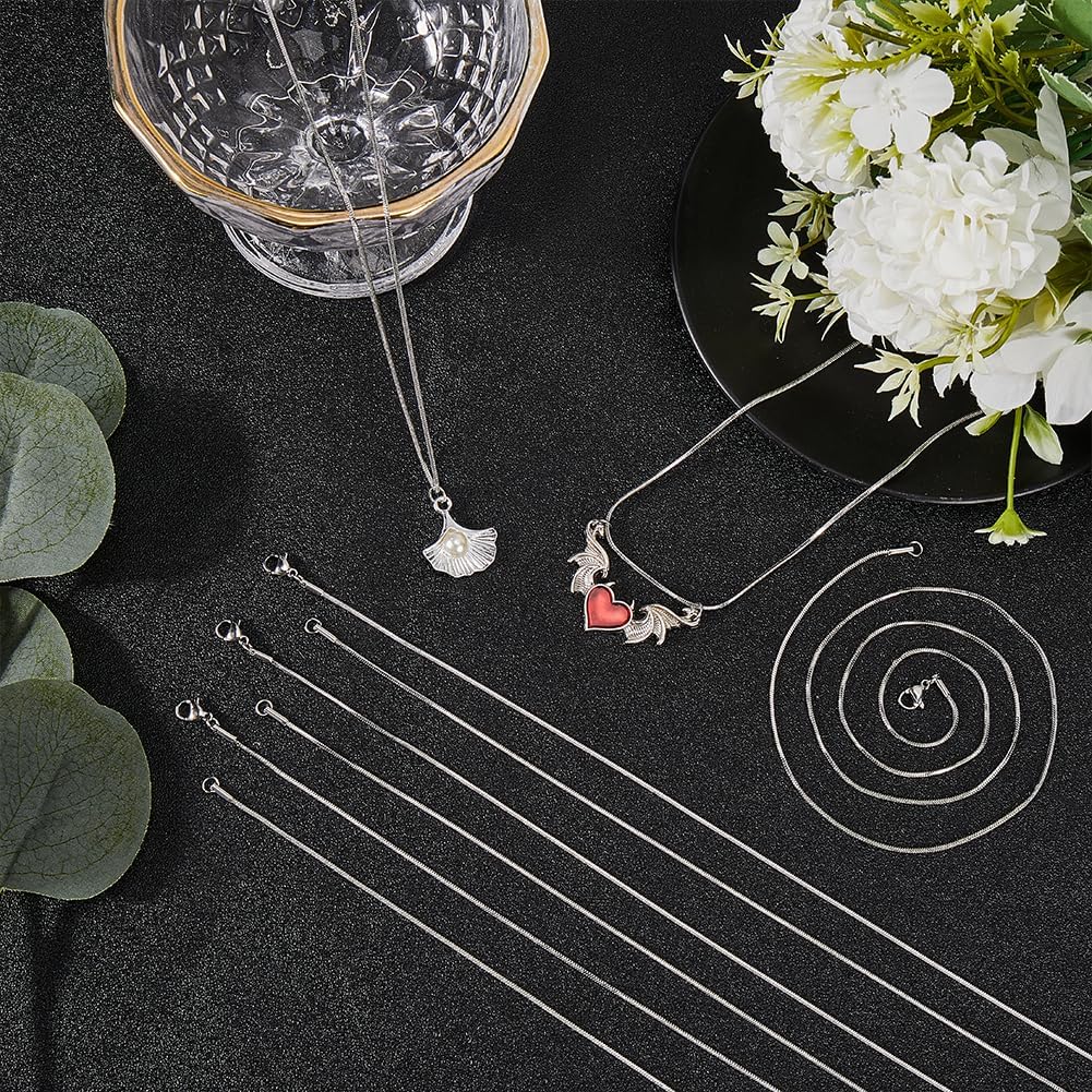 Stainless Steel oval Pendant & chain